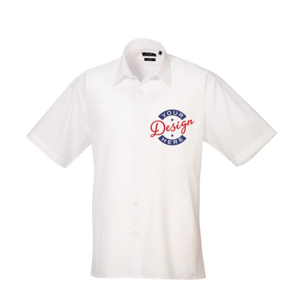 Premier Short Sleeve Poplin Shirt Thumbnail