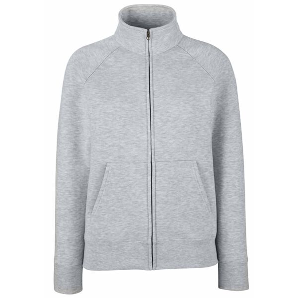 Fruit of the Loom Premium Lady Fit Sweat Jacket Thumbnail