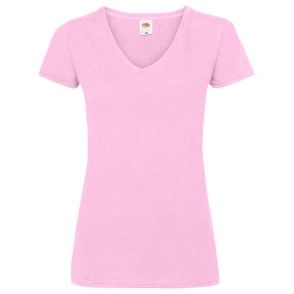 Fruit of the Loom Lady Fit Value V Neck T-Shirt Thumbnail