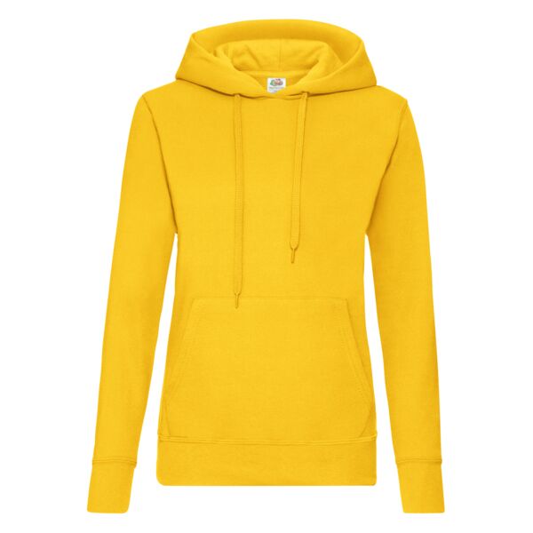 Fruit of the Loom Classic Lady Fit Hooded Sweatshirt Thumbnail