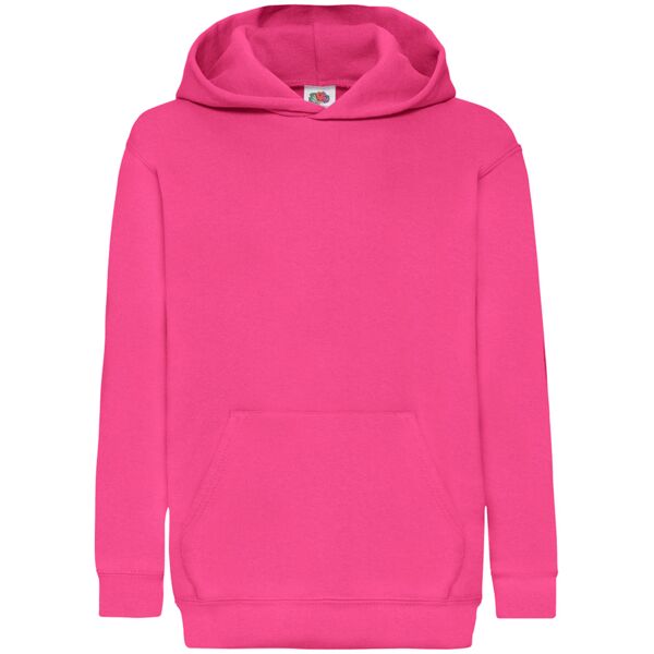 Fruit of the Loom Kids Classic Hooded Sweatshirt Thumbnail