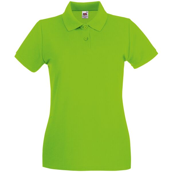 Fruit of the Loom Lady-Fit Premium Cotton Piqué Polo Shirt Thumbnail