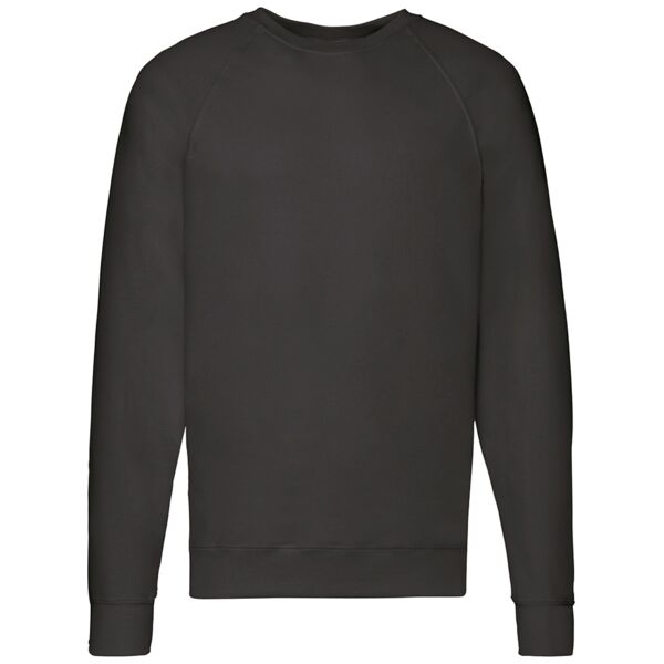 Fruit of the Loom Lightweight Raglan Sweatshirt Thumbnail
