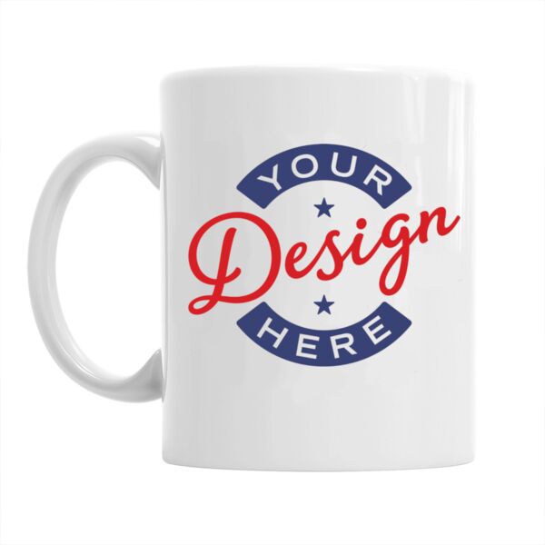 - EXPRESS - SAME DAY DISPATCH - Custom Mug Printing Full Colour Print Design, Photo or Logo White Coffee Mug 11oz - Order by 11am Mon to Fri Thumbnail