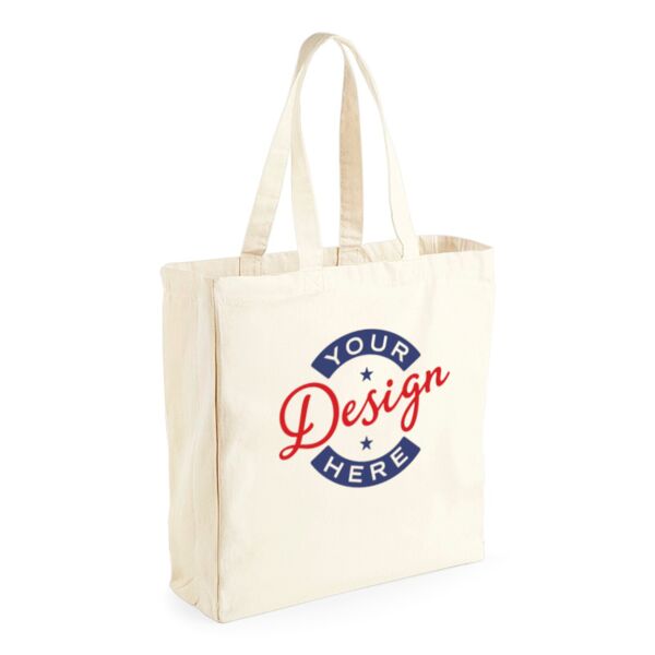 - EXPRESS - SAME DAY DISPATCH - Westford Mill Canvas Classic Shopper - Order by 11am Mon to Fri Thumbnail