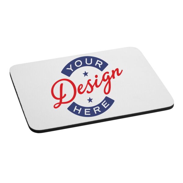 Mousemat White Rubber Base 240x190x6mm Thumbnail