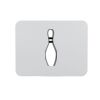 Mousemat White Rubber Base 240x190x6mm Thumbnail